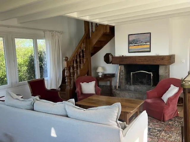 Belle Maison Familiale Vue Sur Mer, Acces Direct A La Plage Pleumeur-Bodou Holiday home